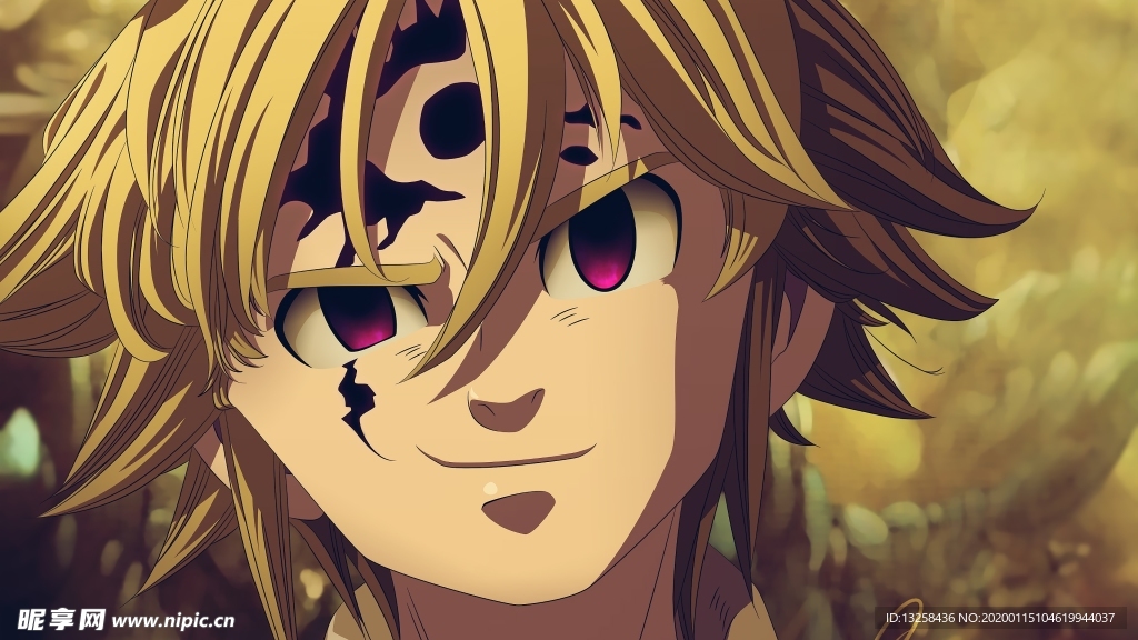 彩色人物动漫插画背景