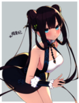 彩色人物动漫插画背景