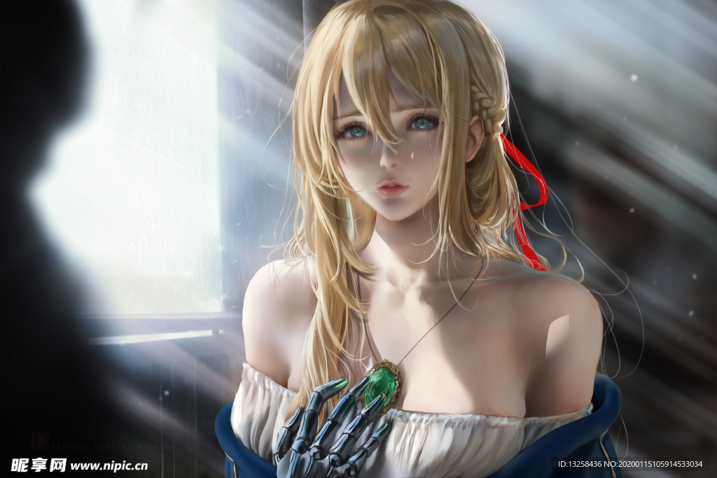 彩色人物动漫插画背景