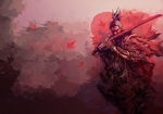彩色人物动漫插画背景