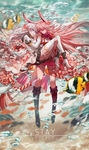 彩色人物动漫插画背景