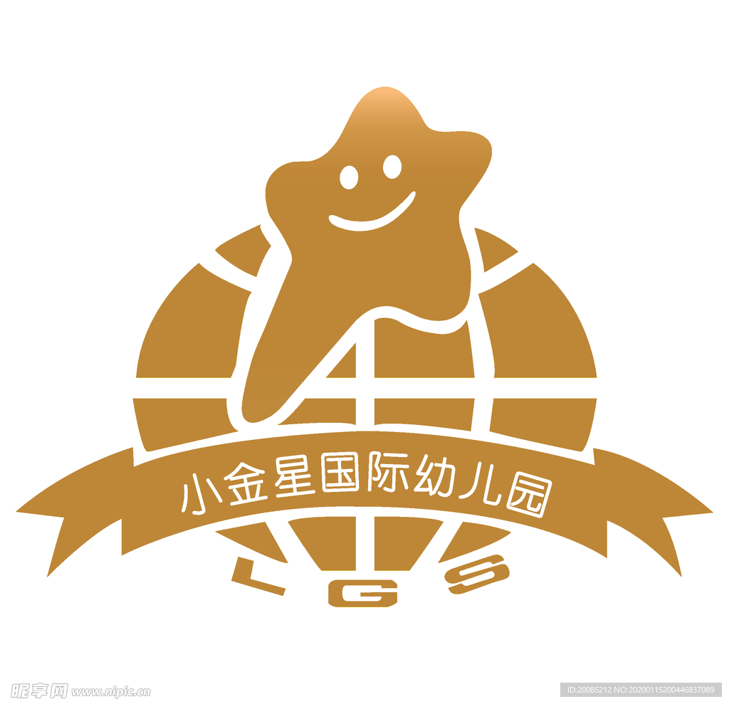 TiAmo小金星金色logo