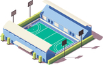 卡通城市建筑