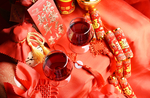 中国传统文化 红包 鞭炮 灯笼
