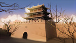 仿古城楼建筑