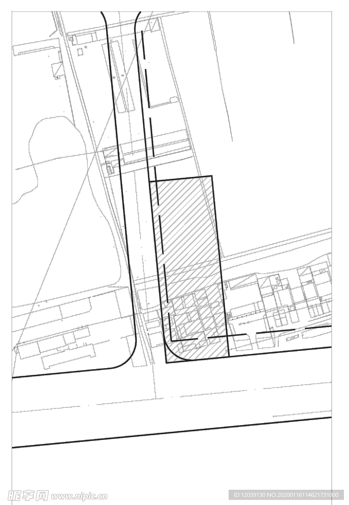 CAD城市道路施工图