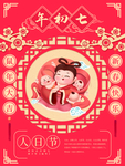 习俗系列海报之年初七