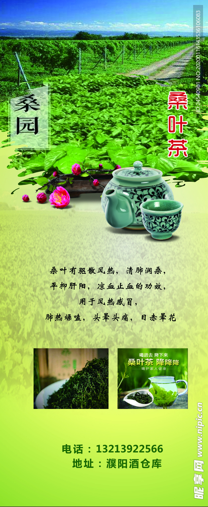 桑茶展架