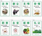 食堂文化挂图
