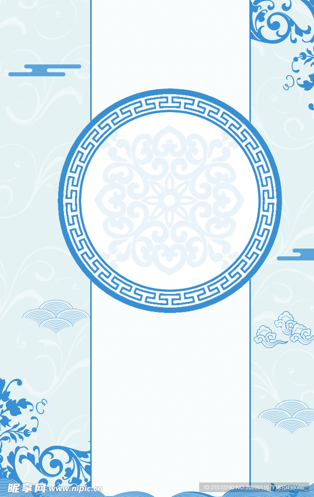 青花瓷背景