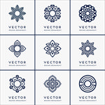 精美花纹图案icon图标标志