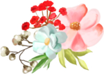 手绘鲜花