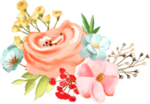 手绘鲜花