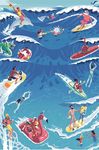 海洋冲浪