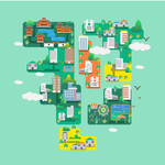 矢量建筑地图
