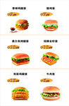 汉堡灯箱