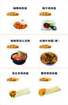 汉堡灯箱