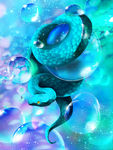 梦觉插画蛇