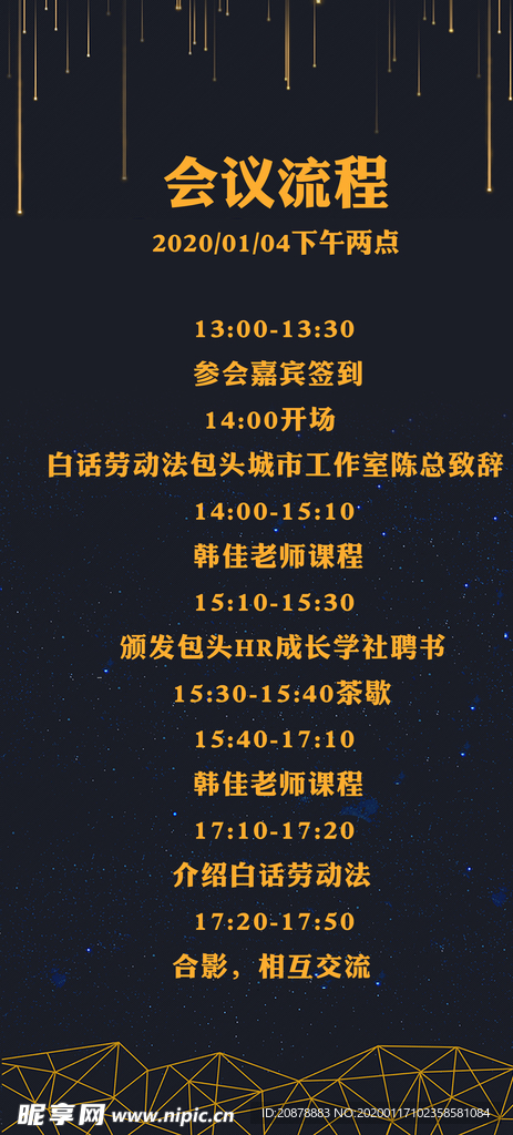 会议流程图