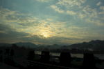 夕阳落山
