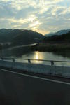 夕阳落山