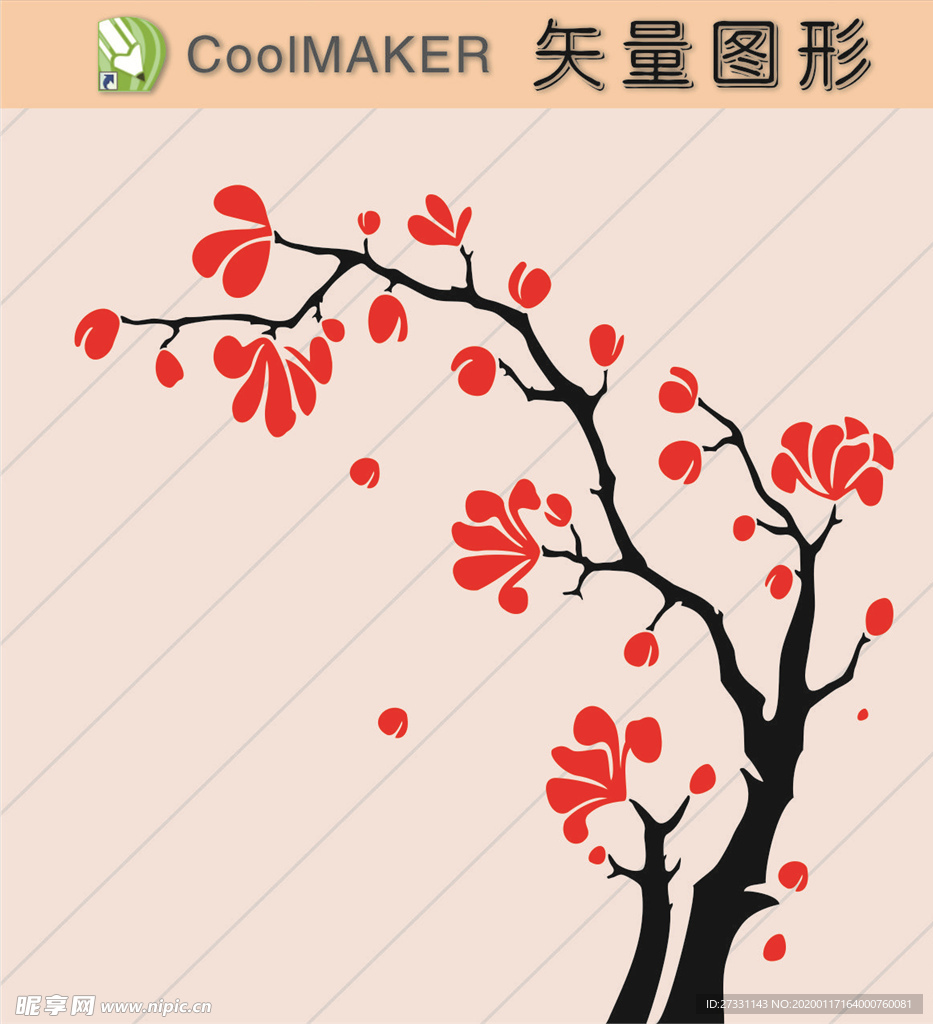 树木 剪影 黑白图 植物剪影