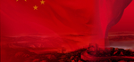 红色背景