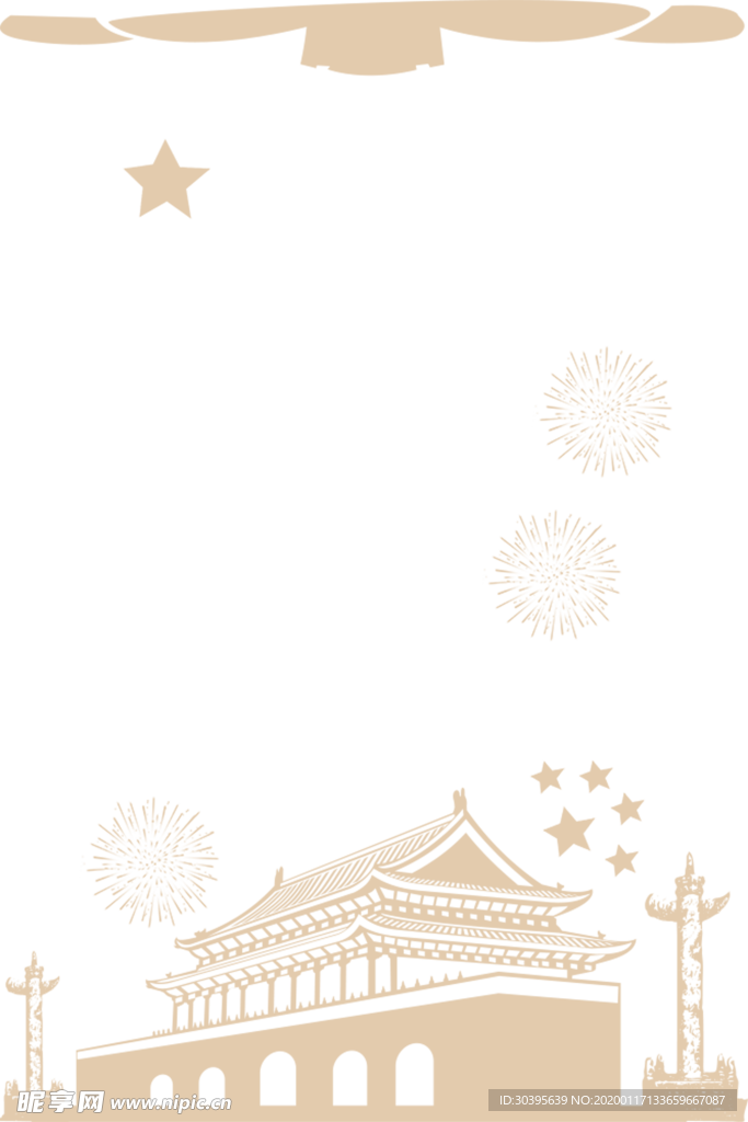 红色背景