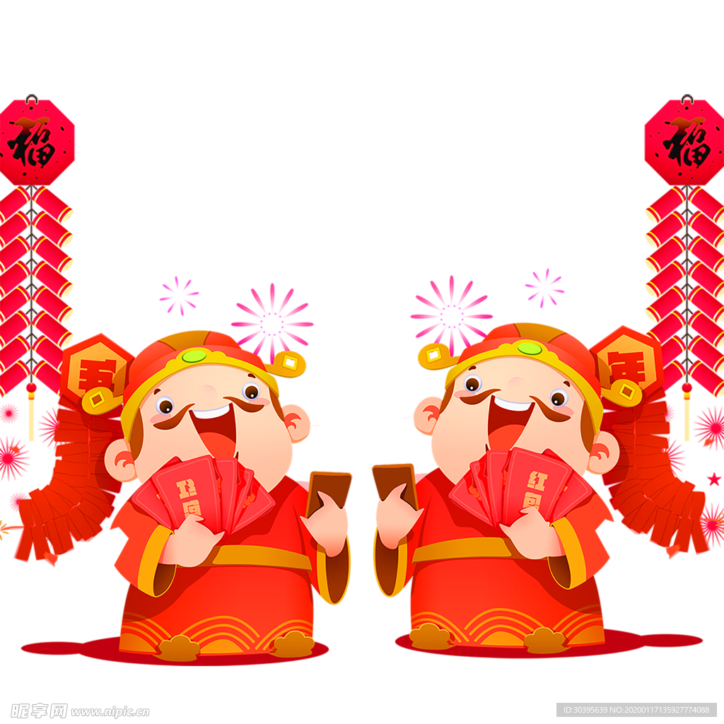 红色背景