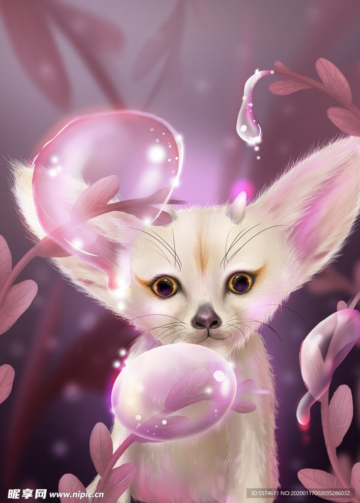 梦觉插画小狗