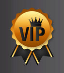 金色VIP标签