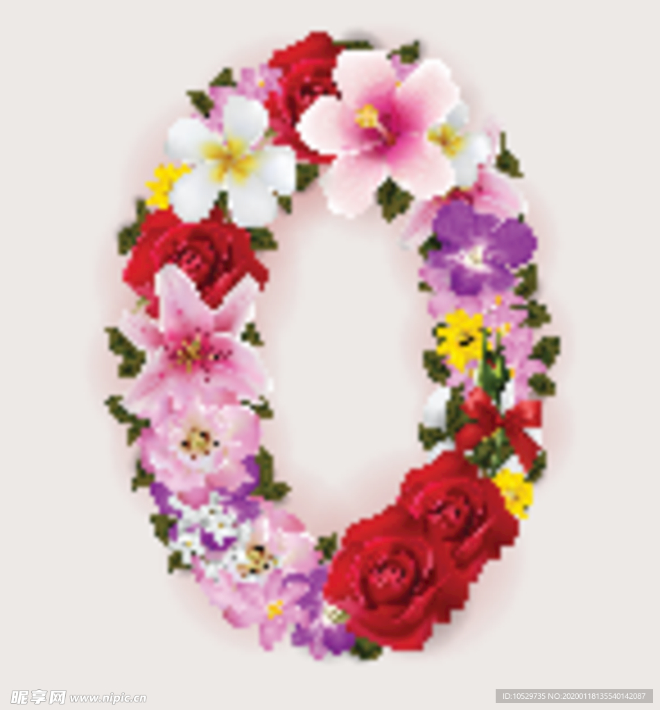 鲜花数字