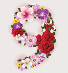 鲜花数字