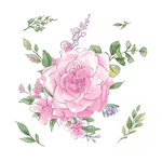 手绘鲜花