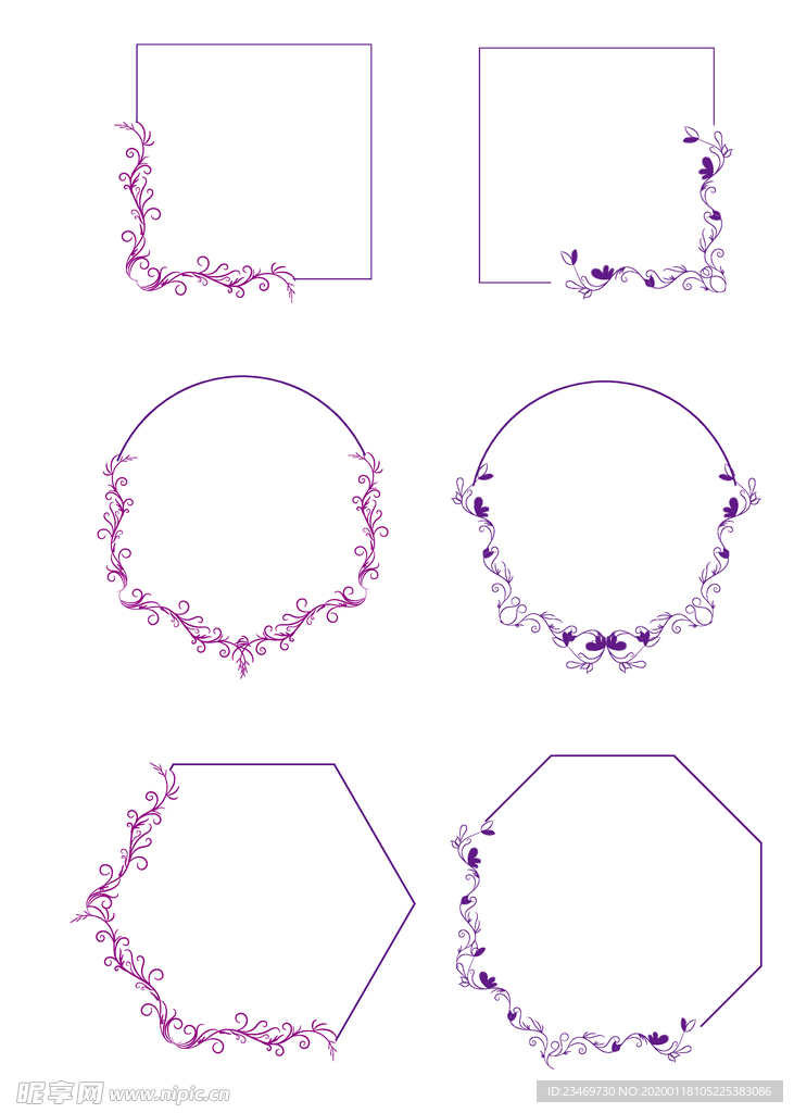 花边 花边素材 花边图案 花纹