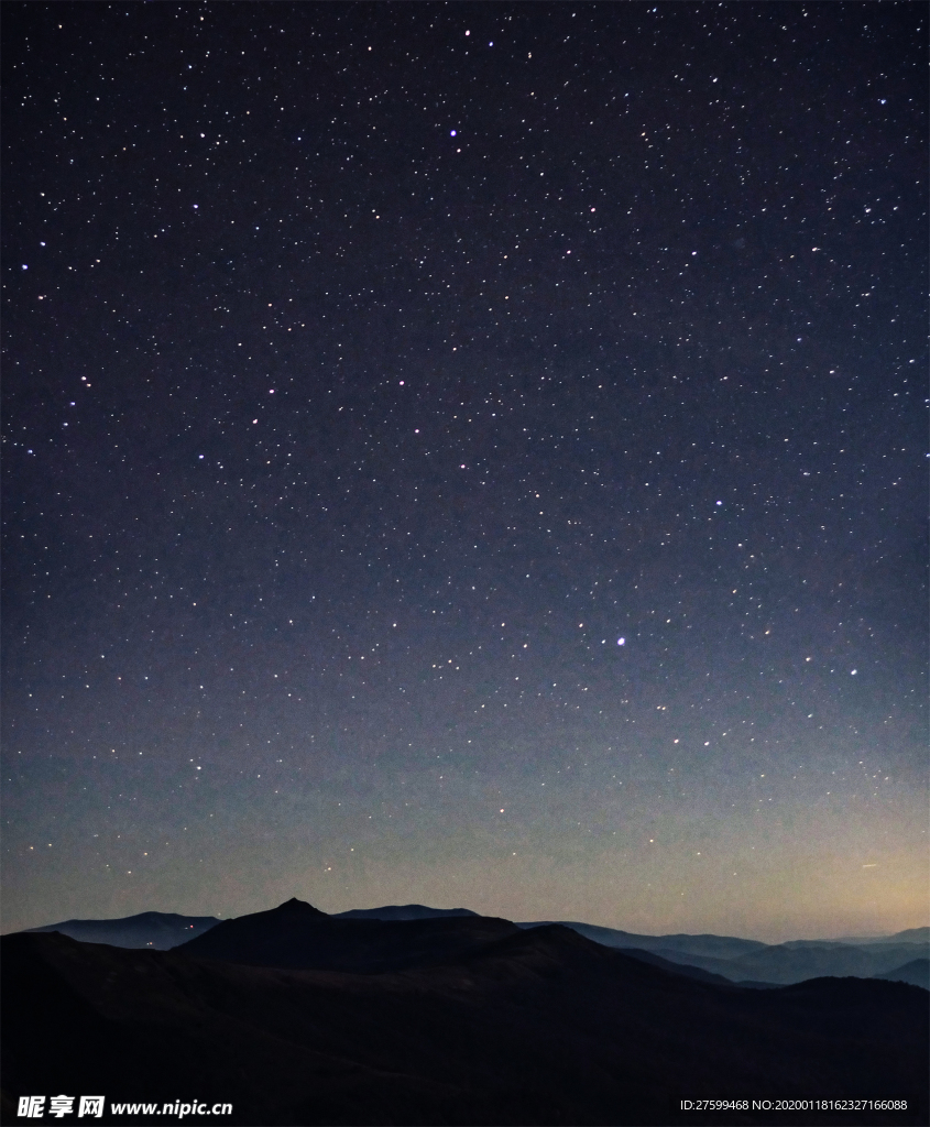 黑夜星空