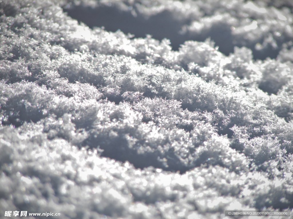 冬天雪花