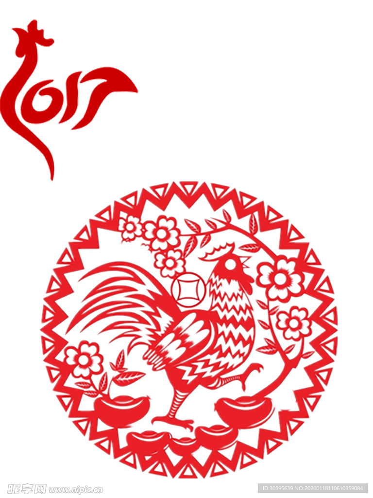 红色背景