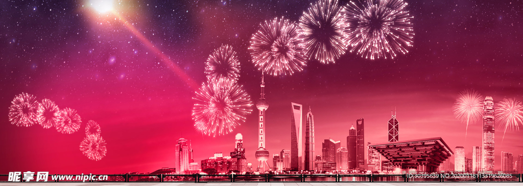 红色背景