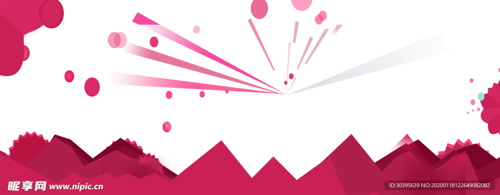 红色背景