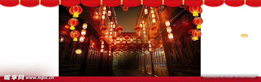红色背景
