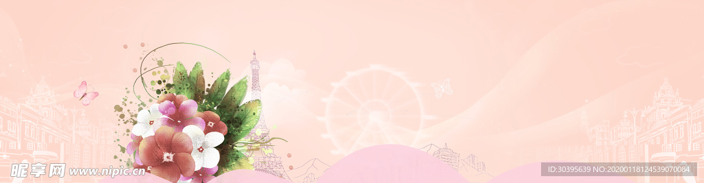 红色背景