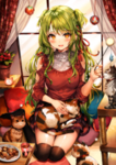 彩色动漫人物插画背景