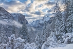 高山雪山天空云彩风景
