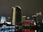 杭州市区夜景