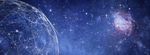 星空科技星球背景