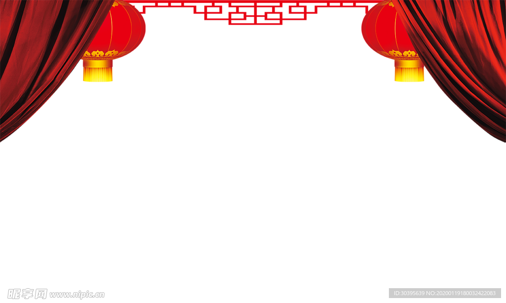 红色背景