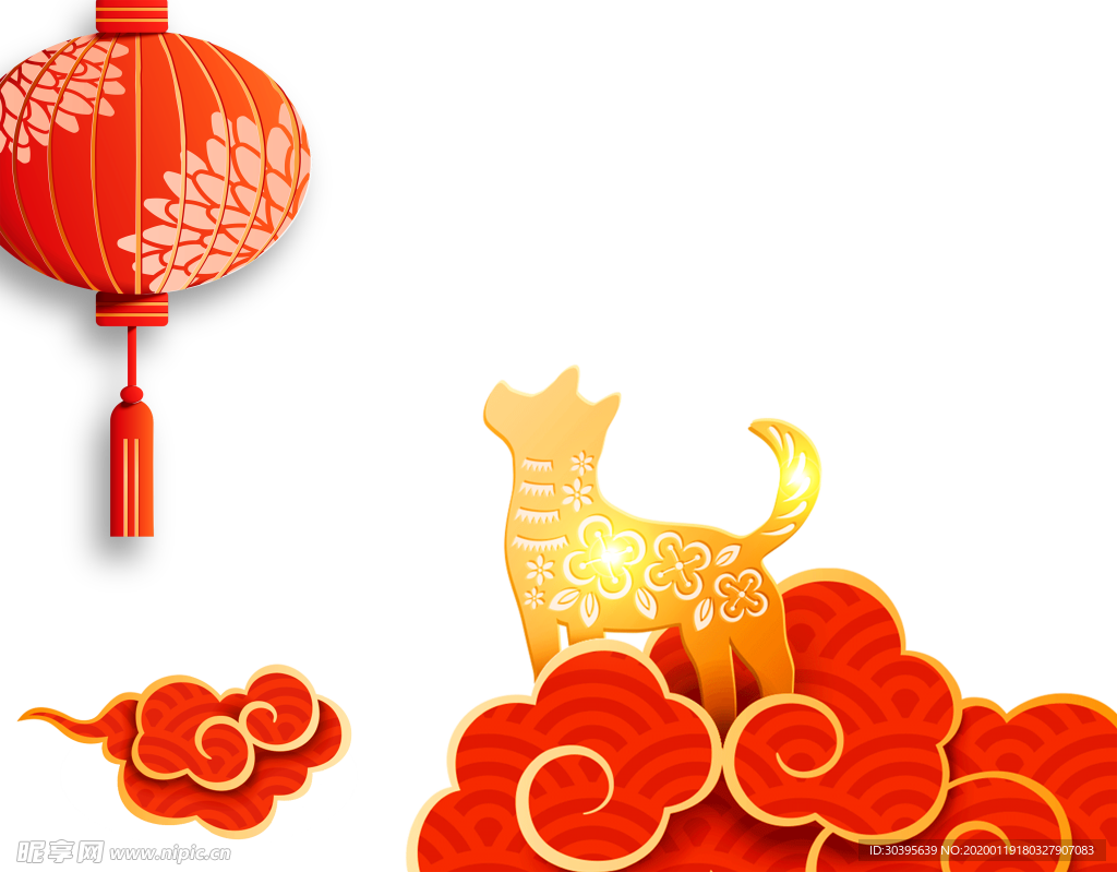红色背景