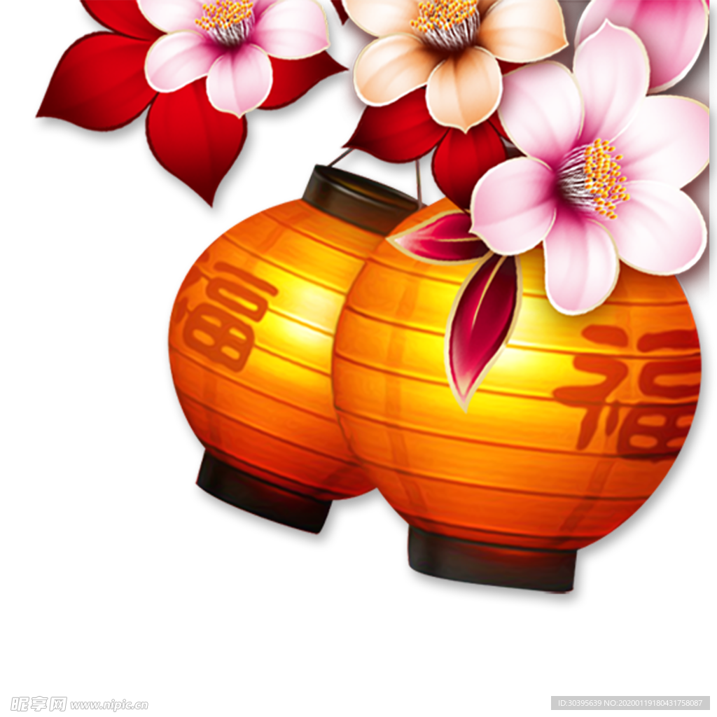 红色背景