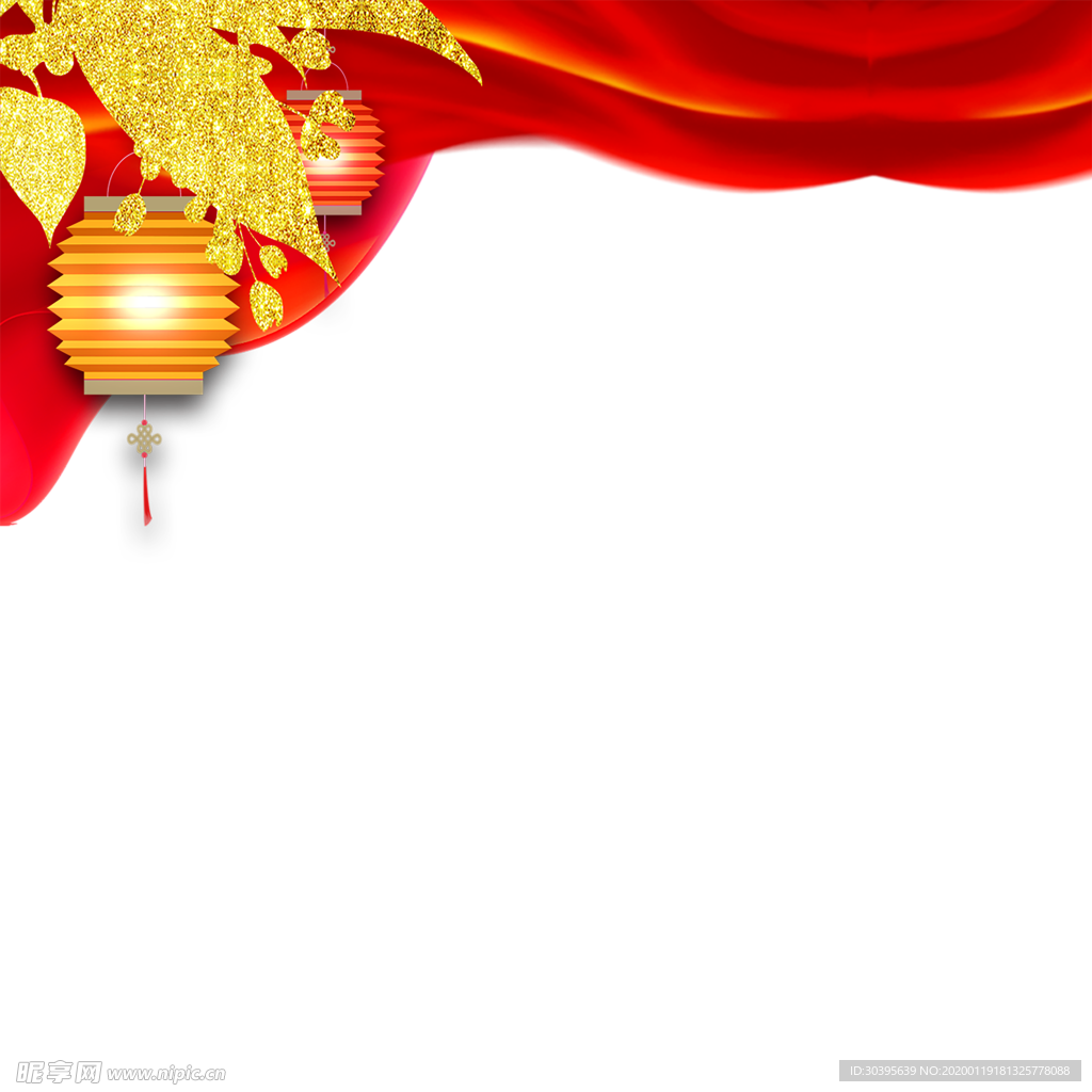 红色背景